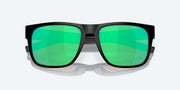 Green Mirror Polarized Glass Lenses, Blackout Frame