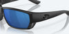 [Blue Mirror Polarized Polycarbonate Lenses, Blackout Frame]