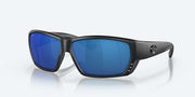 Blue Mirror Polarized Polycarbonate Lenses, Blackout Frame