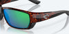 [Green Mirror Polarized Polycarbonate Lenses, Tortoise Frame]