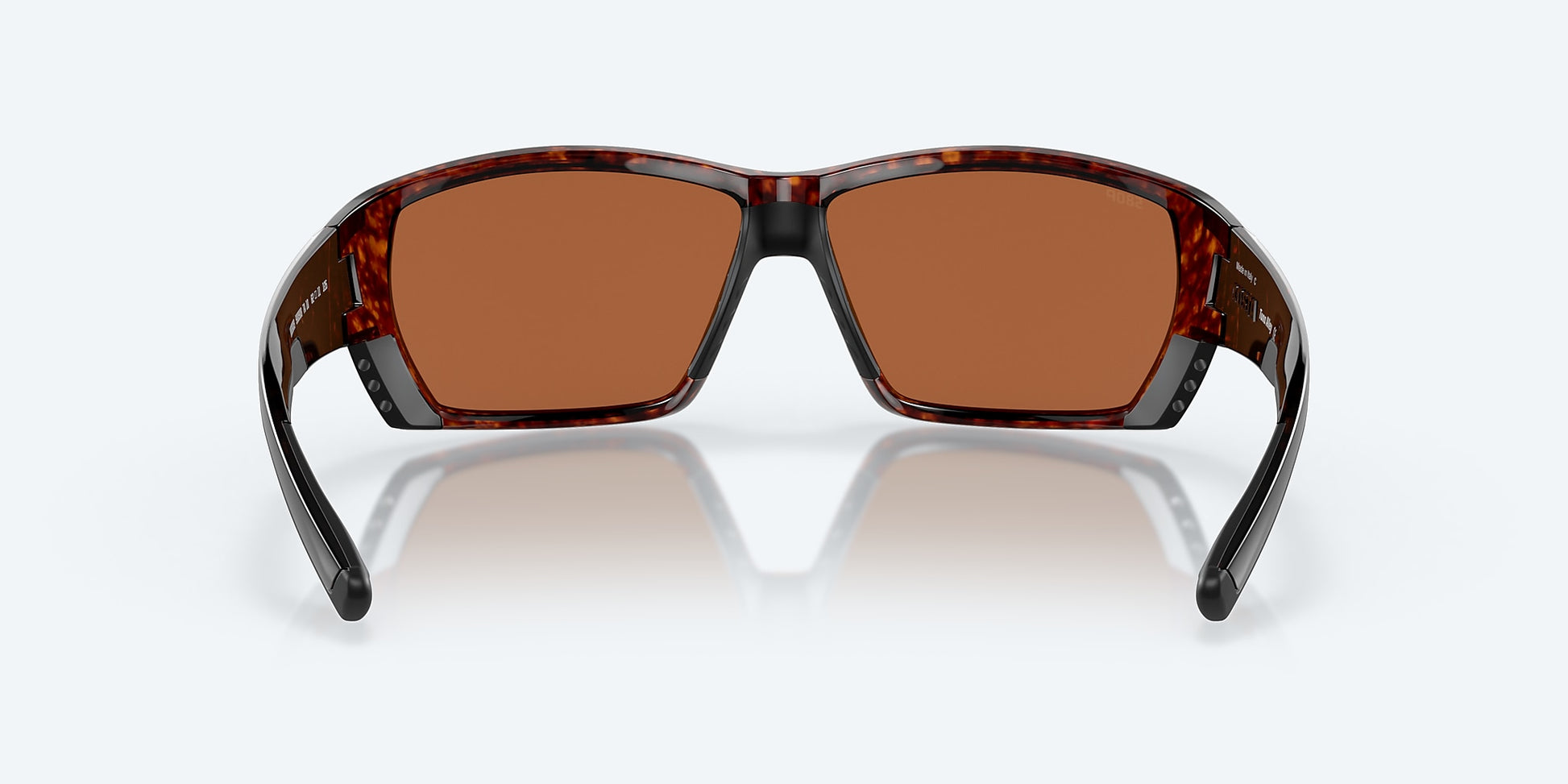 [Green Mirror Polarized Polycarbonate Lenses, Tortoise Frame]