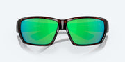 Green Mirror Polarized Polycarbonate Lenses, Tortoise Frame