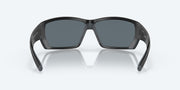 Blue Mirror Polarized Polycarbonate Lenses, Matte Black Frame