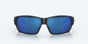 Blue Mirror Polarized Polycarbonate Lenses, Matte Black Frame