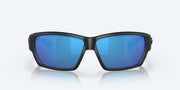 Blue Mirror Polarized Glass Lenses, Blackout Frame