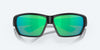 [Green Mirror Polarized Glass Lenses, Blackout Frame]