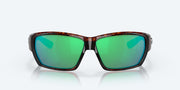 Green Mirror Polarized Glass Lenses, Tortoise Frame