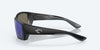 [Blue Mirror Polarized Glass Lenses, Matte Black Frame]