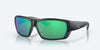 [Green Mirror Polarized Glass Lenses, Matte Black Frame]