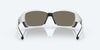 [Blue Mirror Polarized Glass Lenses, White Frame]