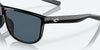 [Gray Polarized Polycarbonate Lenses, Shiny Black Frame]