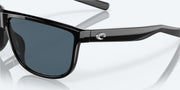 Gray Polarized Polycarbonate Lenses, Shiny Black Frame