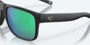 [Green Mirror Polarized Glass Lenses, Matte Black Frame]