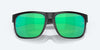 [Green Mirror Polarized Glass Lenses, Matte Black Frame]