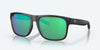 [Green Mirror Polarized Glass Lenses, Matte Black Frame]