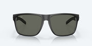 Gray Polarized Glass Lenses, Matte Black Frame