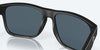 [Gray Polarized Polycarbonate Lenses, Matte Black Frame]