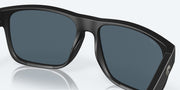 Gray Polarized Polycarbonate Lenses, Matte Black Frame