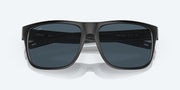 Gray Polarized Polycarbonate Lenses, Matte Black Frame