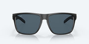 Gray Polarized Polycarbonate Lenses, Matte Black Frame