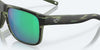 [Green Mirror Polarized Glass Lenses, Matte Reef Frame]