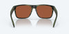 [Green Mirror Polarized Glass Lenses, Matte Reef Frame]