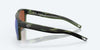 [Green Mirror Polarized Glass Lenses, Matte Reef Frame]