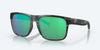 [Green Mirror Polarized Glass Lenses, Matte Reef Frame]