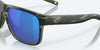 [Blue Mirror Polarized Glass Lenses, Matte Reef Frame]