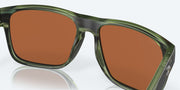 Green Mirror Polarized Polycarbonate Lenses, Matte Reef Frame