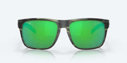 Green Mirror Polarized Polycarbonate Lenses, Matte Reef Frame