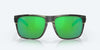 [Green Mirror Polarized Polycarbonate Lenses, Matte Reef Frame]