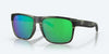 [Green Mirror Polarized Polycarbonate Lenses, Matte Reef Frame]