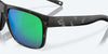 [Green Mirror Polarized Polycarbonate Lenses, Tiger Shark Frame]