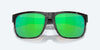 [Green Mirror Polarized Polycarbonate Lenses, Tiger Shark Frame]