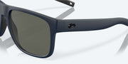 Gray Polarized Glass Lenses, Midnight Blue Frame