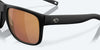 [Gold Mirror Polarized Glass Lenses, Matte Black Frame]