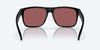 [Gold Mirror Polarized Glass Lenses, Matte Black Frame]