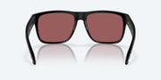 Gold Mirror Polarized Glass Lenses, Matte Black Frame