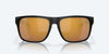 [Gold Mirror Polarized Glass Lenses, Matte Black Frame]