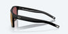 [Gold Mirror Polarized Glass Lenses, Matte Black Frame]