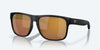 [Gold Mirror Polarized Glass Lenses, Matte Black Frame]