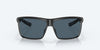 [Gray Polarized Polycarbonate Lenses, Matte Black Frame]