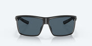 Gray Polarized Polycarbonate Lenses, Matte Black Frame