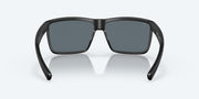 Blue Mirror Polarized Polycarbonate Lenses, Matte Black Frame