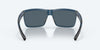 [Gray Silver Mirror Polarized Polycarbonate Lenses, Matte Atlantic Blue Frame]