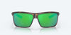 [Green Mirror Polarized Polycarbonate Lenses, Matte Tortoise Frame]