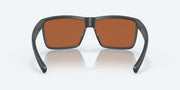 Green Mirror Polarized Polycarbonate Lenses, Matte Gray Frame