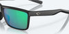 [Green Mirror Polarized Glass Lenses, Matte Black Frame]