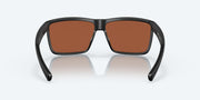 Green Mirror Polarized Glass Lenses, Matte Black Frame